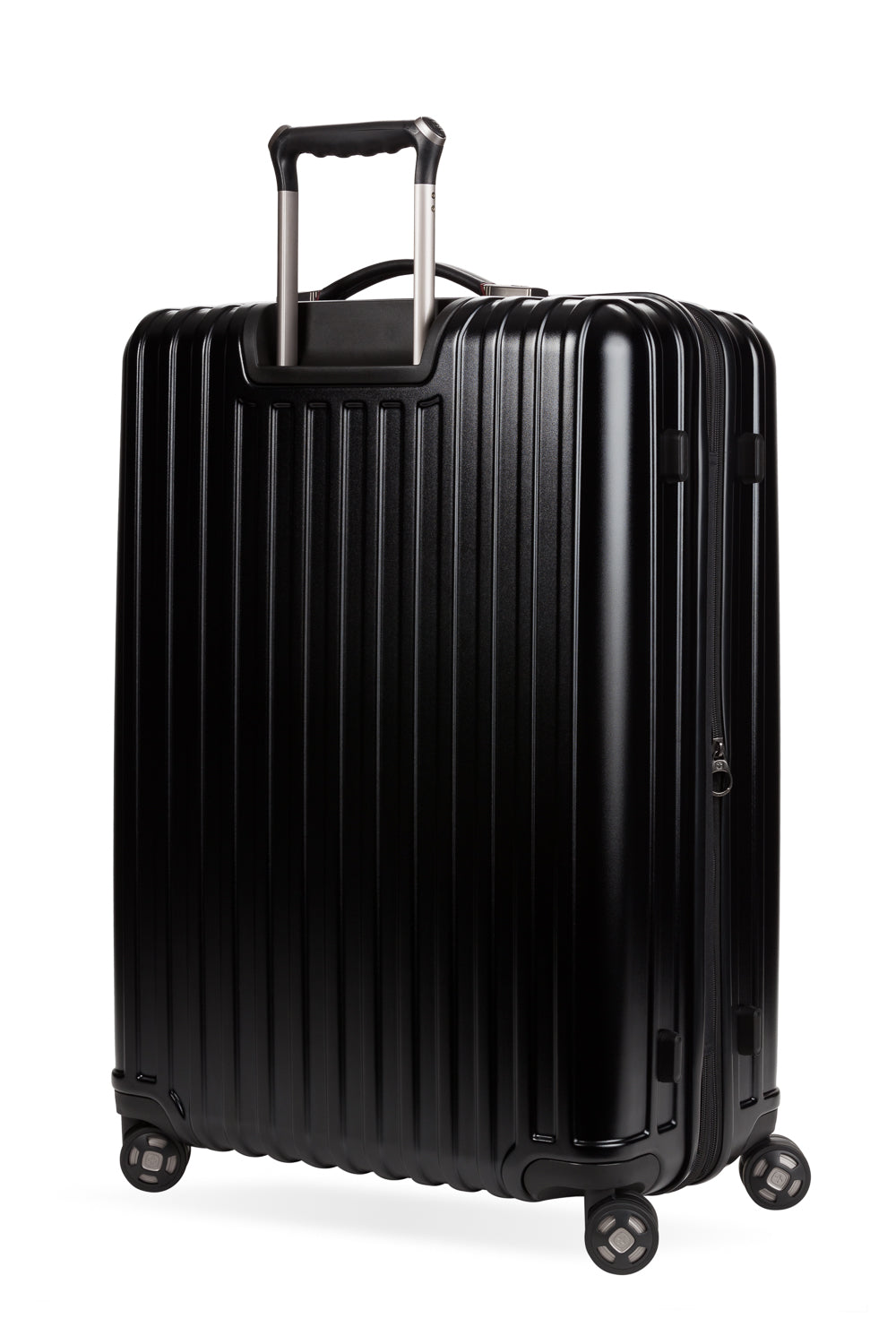 SWISSGEAR Ridge Large Checked Spinner - Black - 02