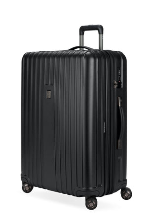 SWISSGEAR  Ridge Large Checked Spinner in Limited Edition Black