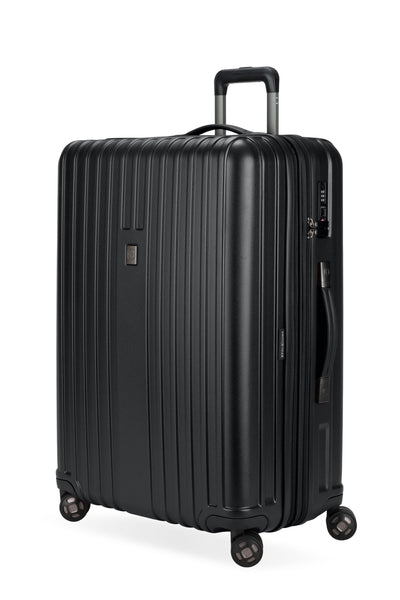 ジィジ SWISSGEAR Ridge Large Checked Spinner in Limited Edition Black