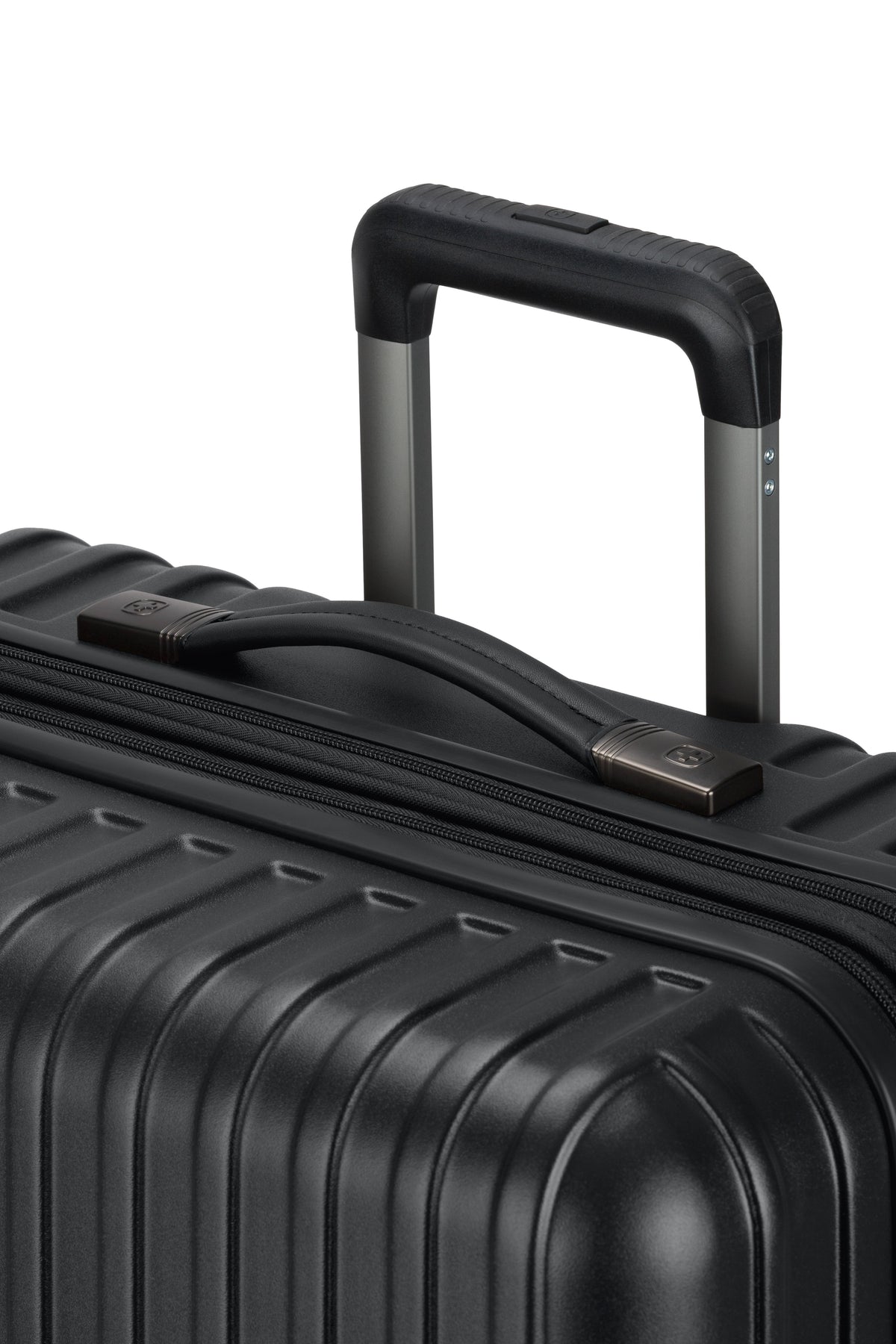 SWISSGEAR Ridge Large Checked Spinner - Black - LE - 10