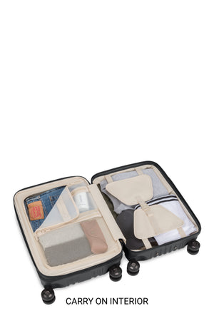 SWISSGEAR Ridge 2-Piece Spinner Set in Black