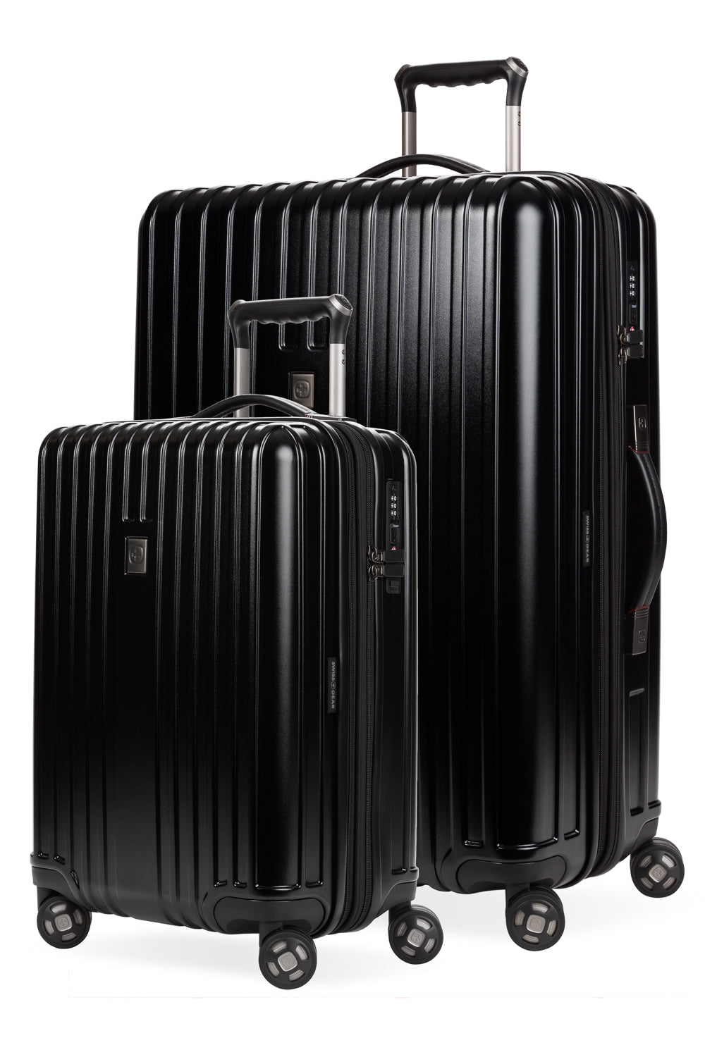 SWISSGEAR Ridge 2-Piece Spinner Set - Black - 01