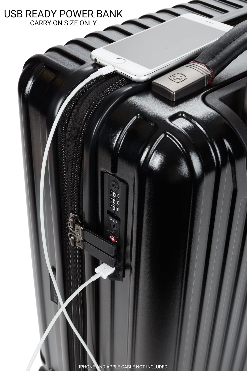 SWISSGEAR Ridge 2-Piece Spinner Set - Black - 08