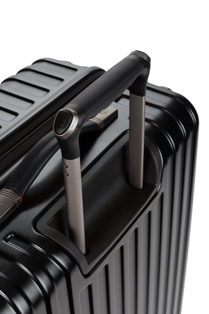 Swissgear 7910 Expandable 2pc Hardside Spinner Luggage Set - Push button locking retractable handle