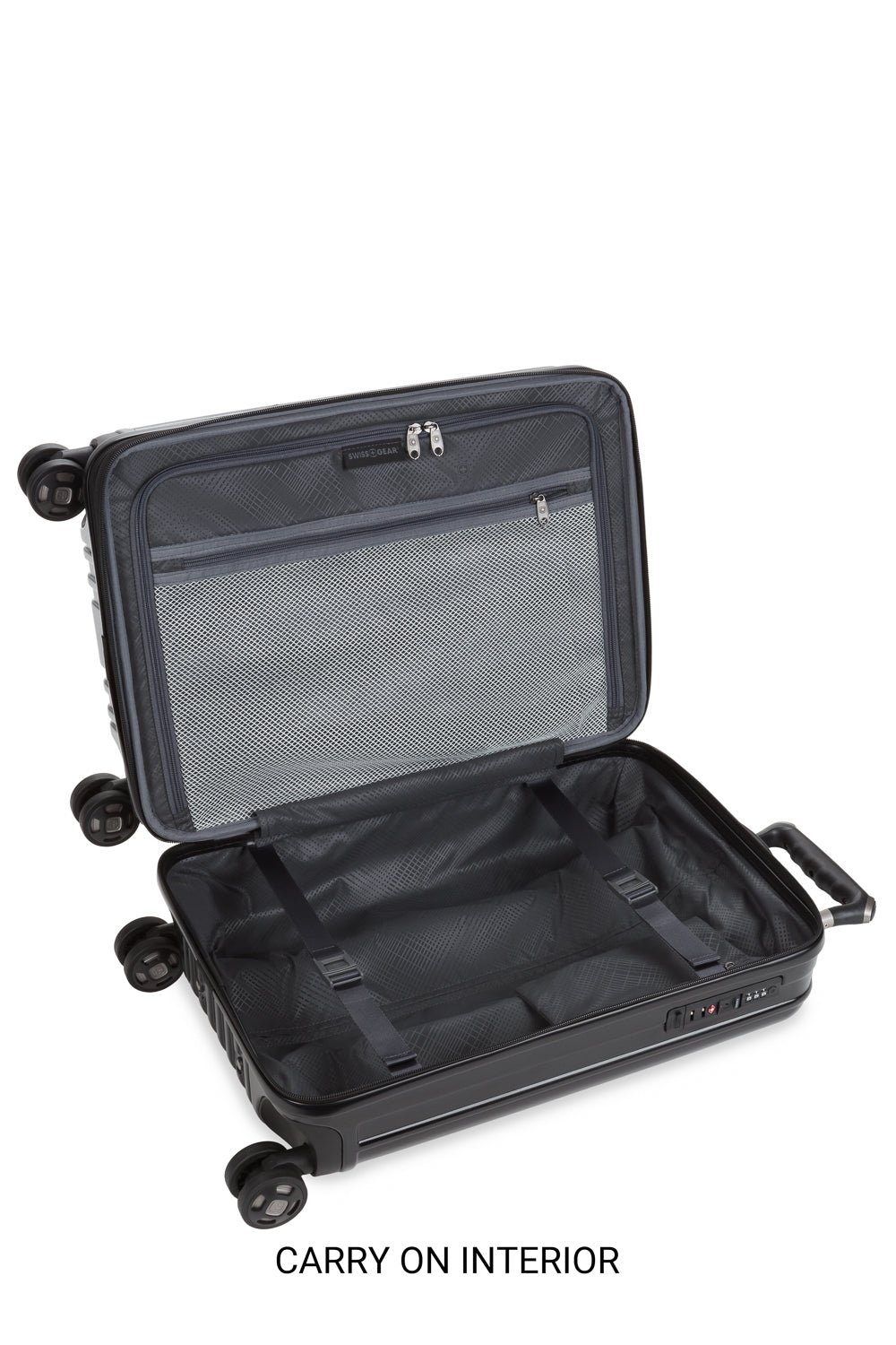 SWISSGEAR Ridge 2-Piece Spinner Set - Black - 06