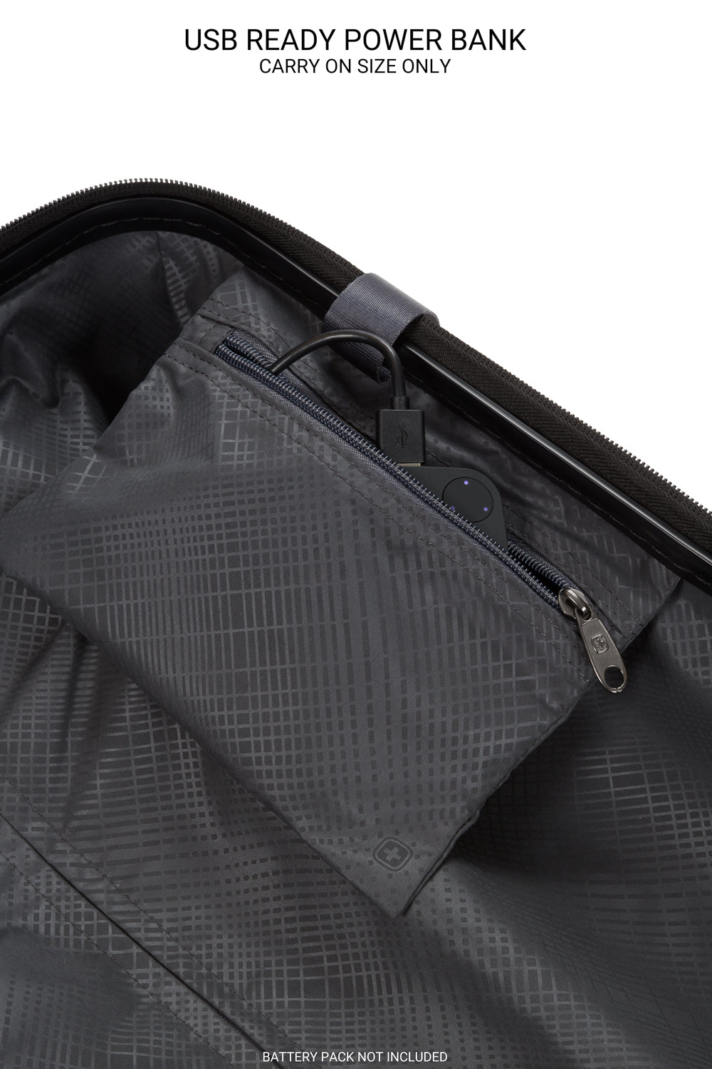 SWISSGEAR Ridge 2-Piece Spinner Set - Black - 15