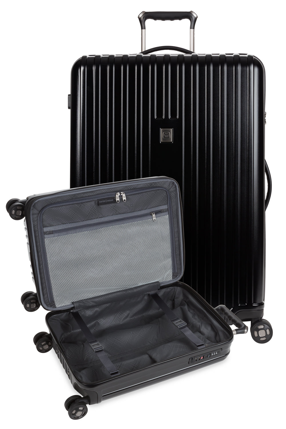 SWISSGEAR Ridge 2-Piece Spinner Set - Black - 13