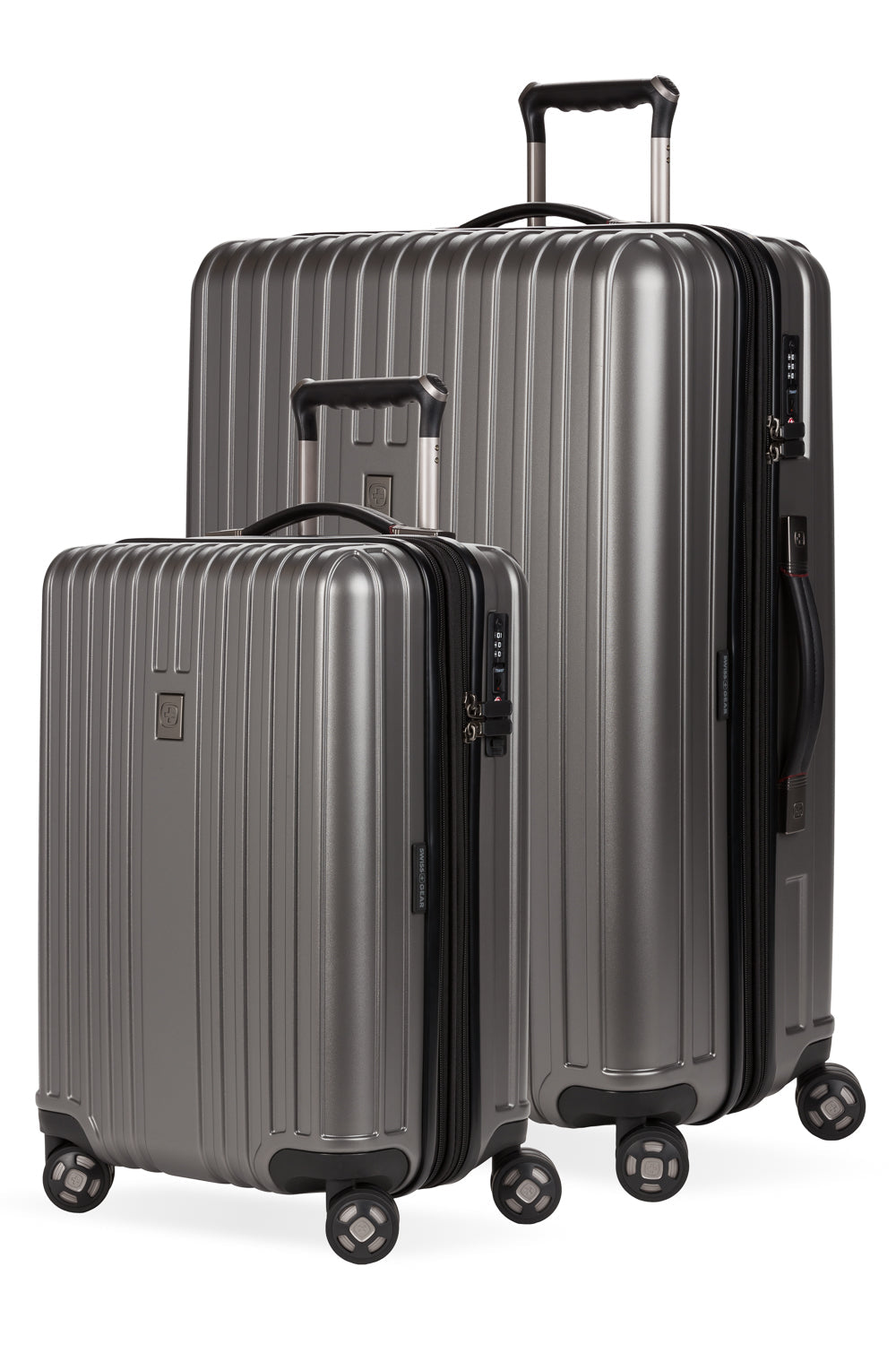 SWISSGEAR Ridge 2-Piece Spinner Set - Gun Metal - 01