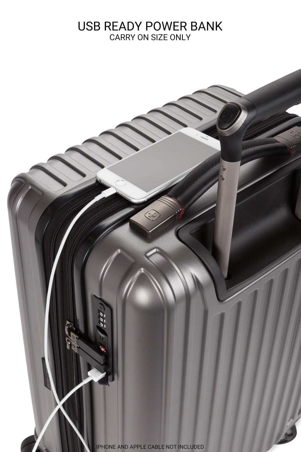SWISSGEAR Ridge 2-Piece Spinner Set - Gun Metal - 08