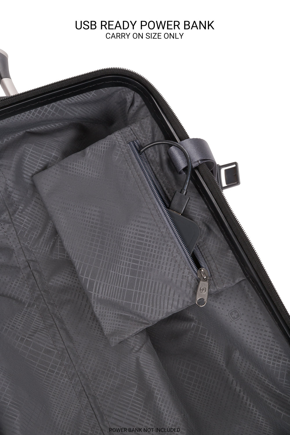 SWISSGEAR Ridge 2-Piece Spinner Set - Gun Metal - 13