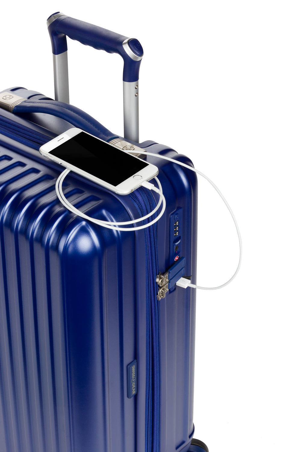 SWISSGEAR Ridge Carry-On Spinner - Royal Blue - 11