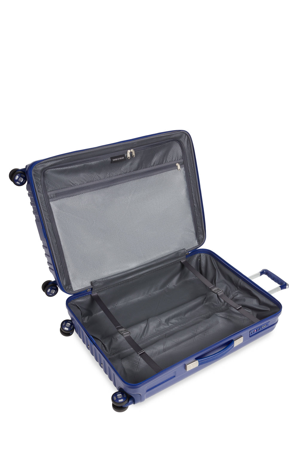 SWISSGEAR Ridge Large Checked Spinner - Royal Blue - 06