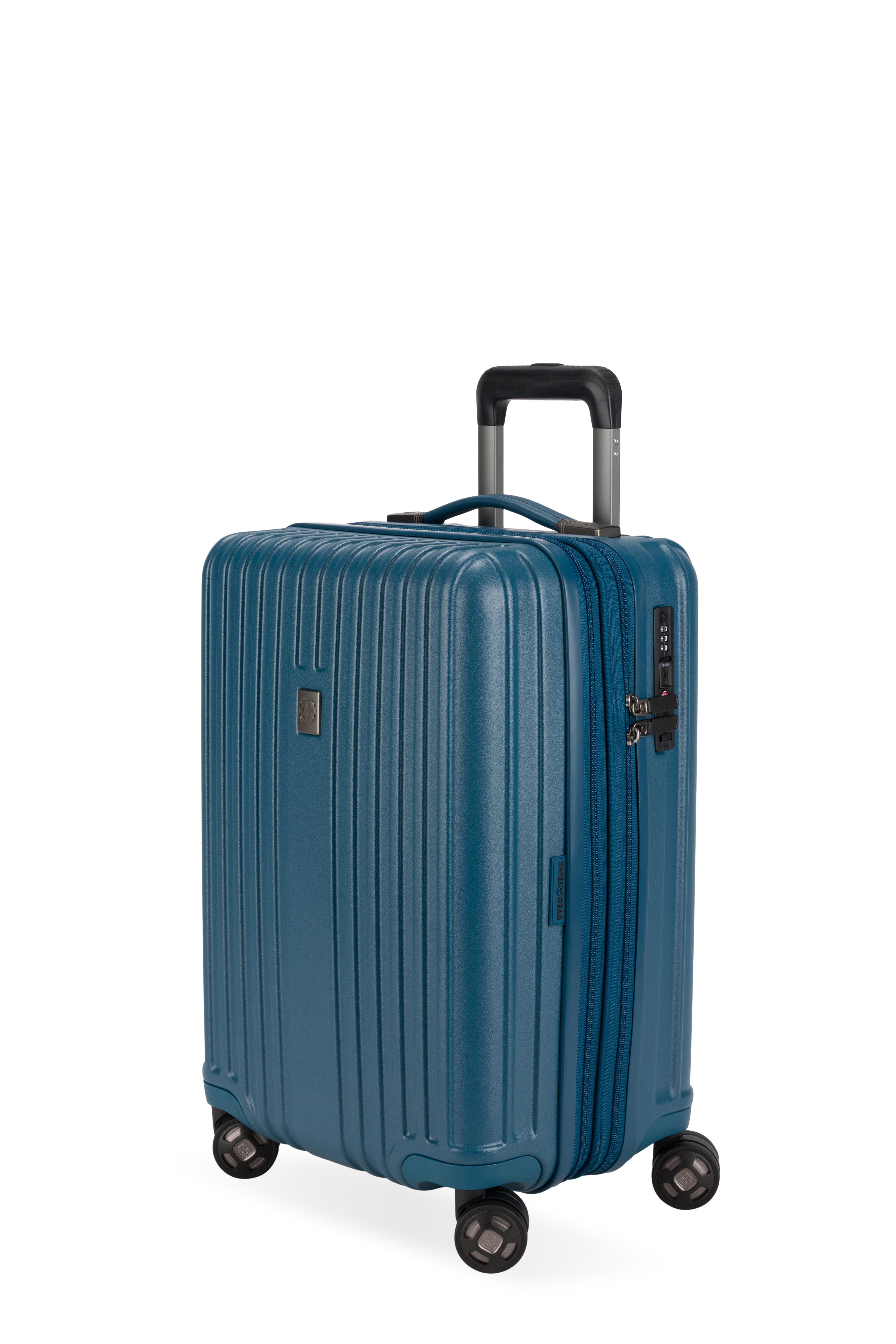 SWISSGEAR Ridge Carry-On Spinner in Atlas Blue