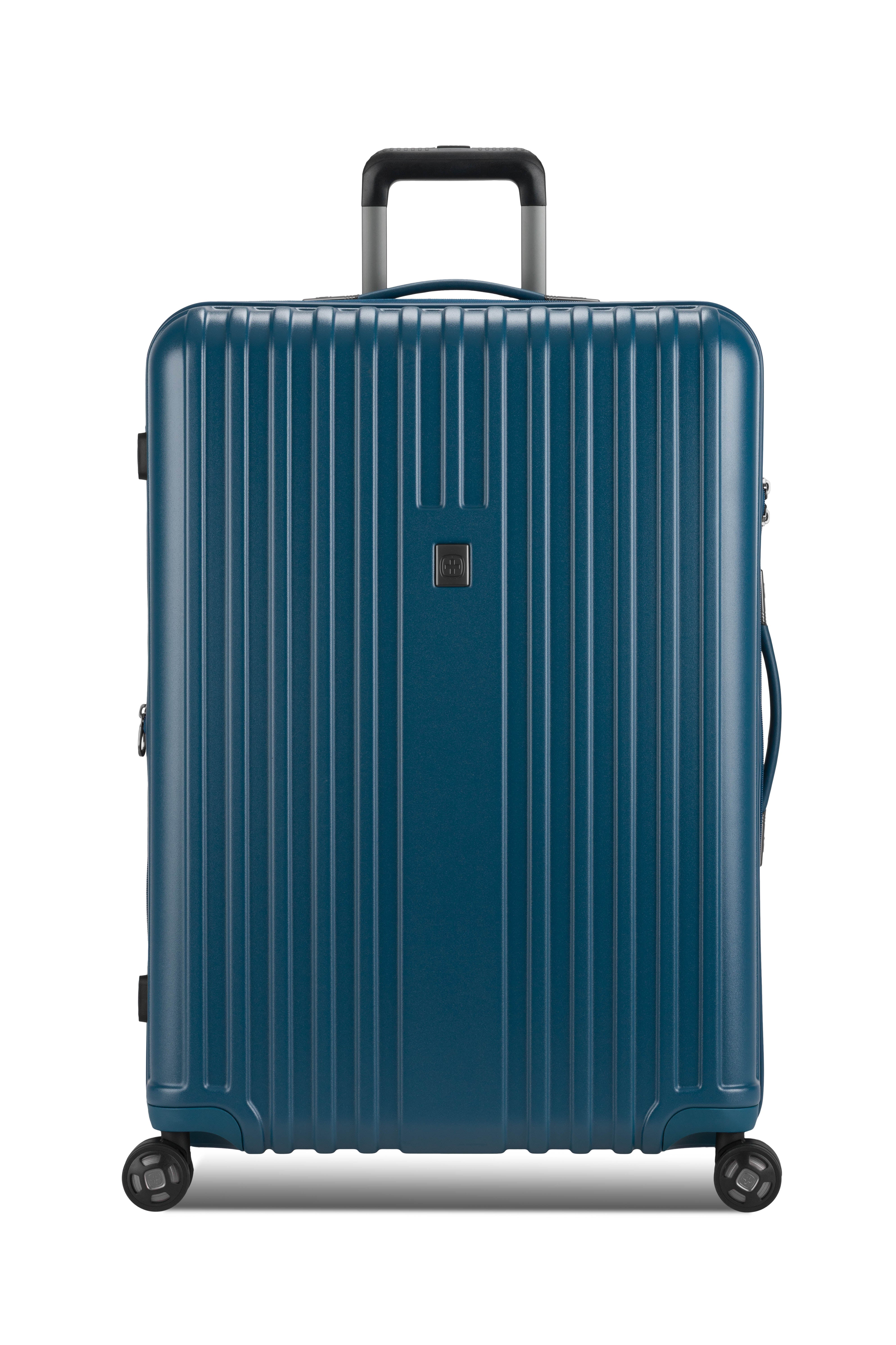 SWISSGEAR Ridge Large Checked Spinner - Atlas Blue - 03