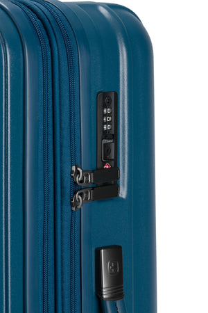 SWISSGEAR Ridge Large Checked Spinner in Atlas Blue