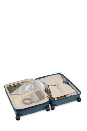 SWISSGEAR Ridge Large Checked Spinner in Atlas Blue