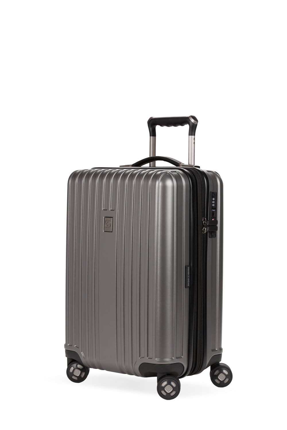 SWISSGEAR Ridge Carry-On Spinner - Gun Metal - 01