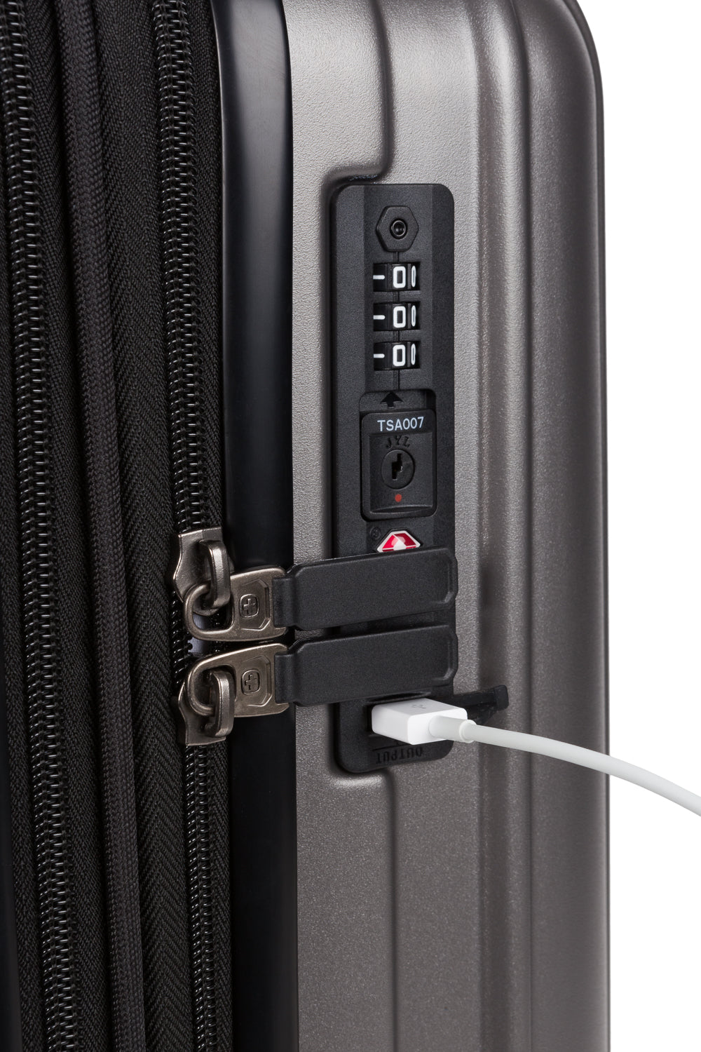SWISSGEAR Ridge Carry-On Spinner - Gun Metal - 07
