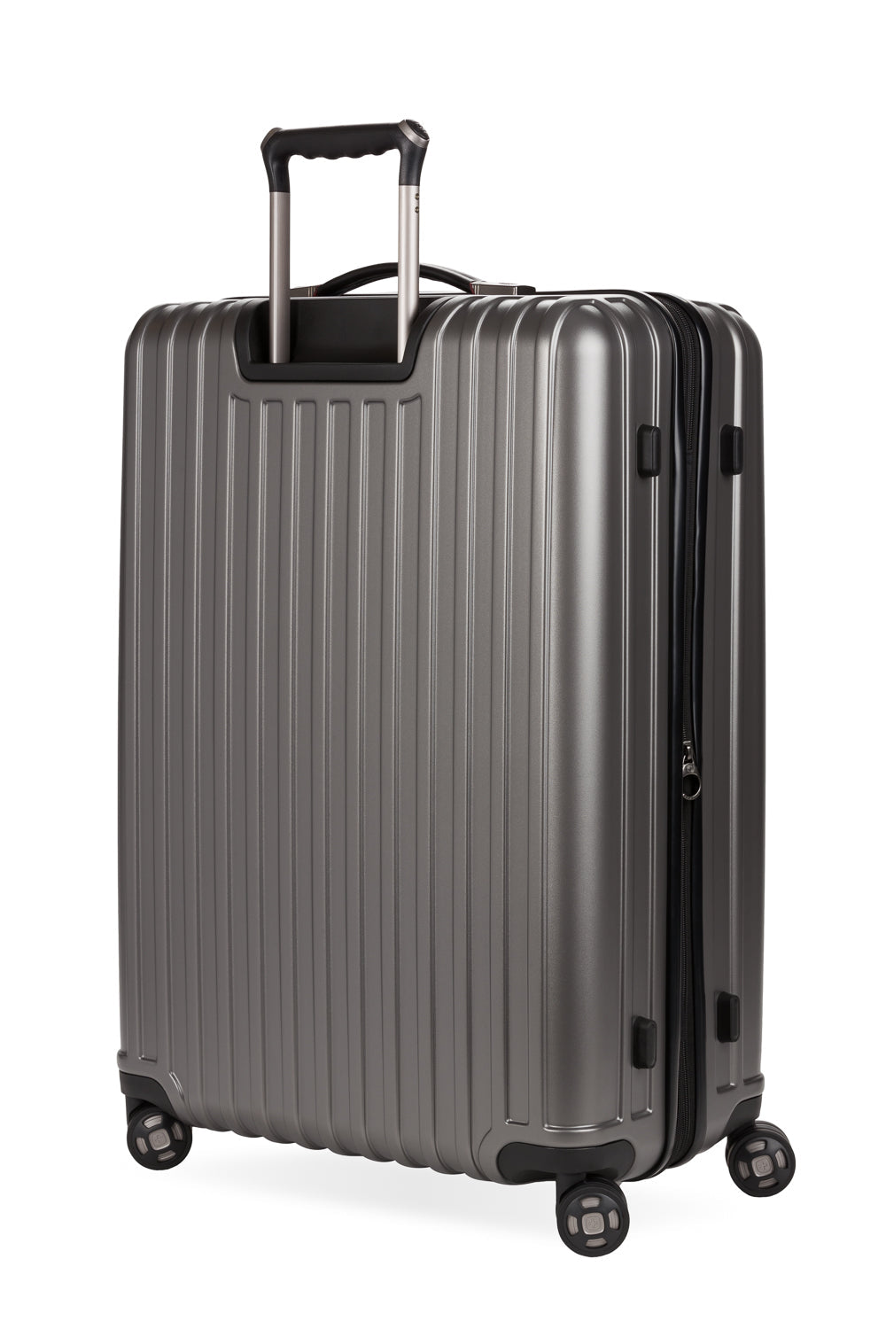 SWISSGEAR Ridge Large Checked Spinner - Gun Metal - 02