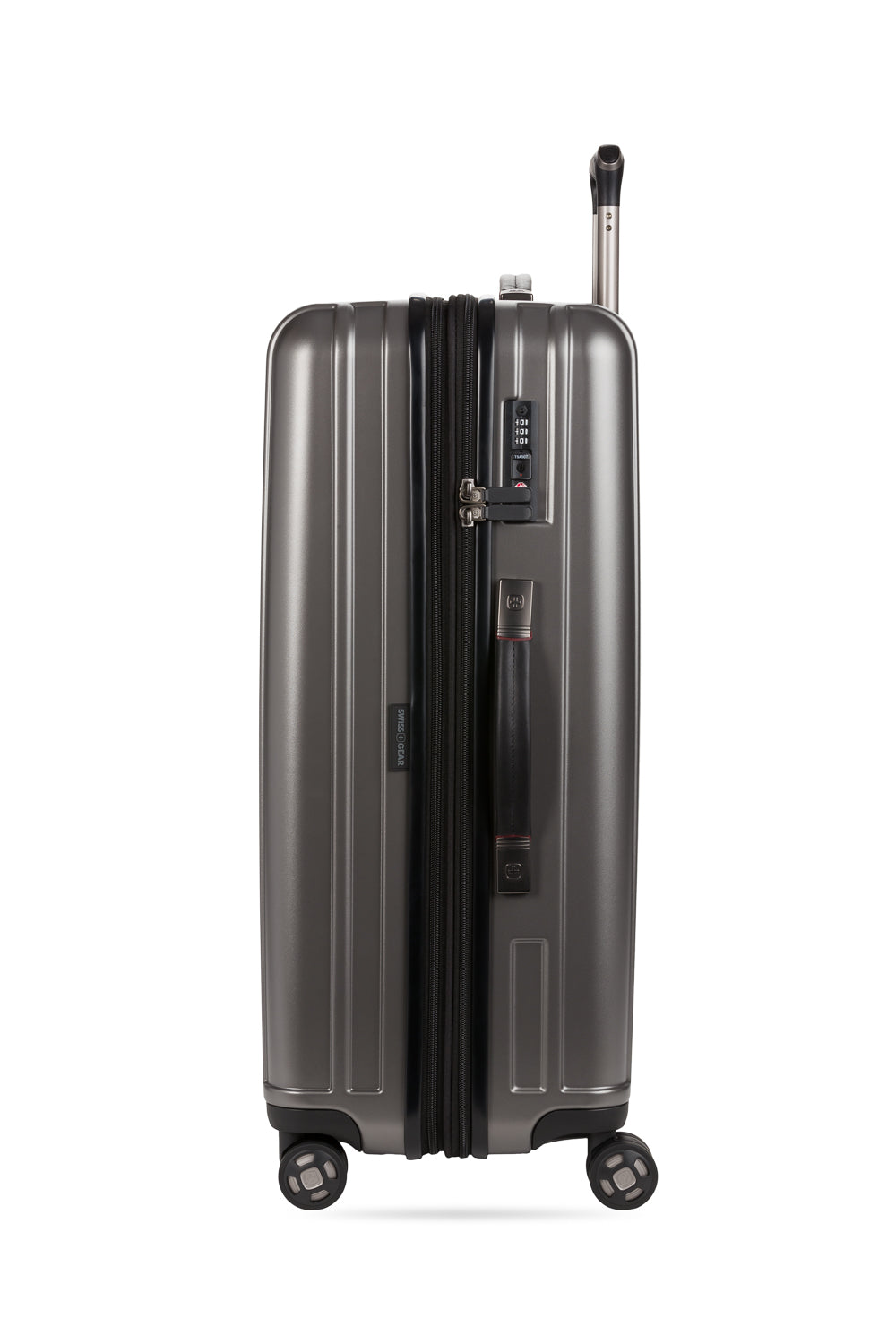 SWISSGEAR Ridge Large Checked Spinner - Gun Metal - 04