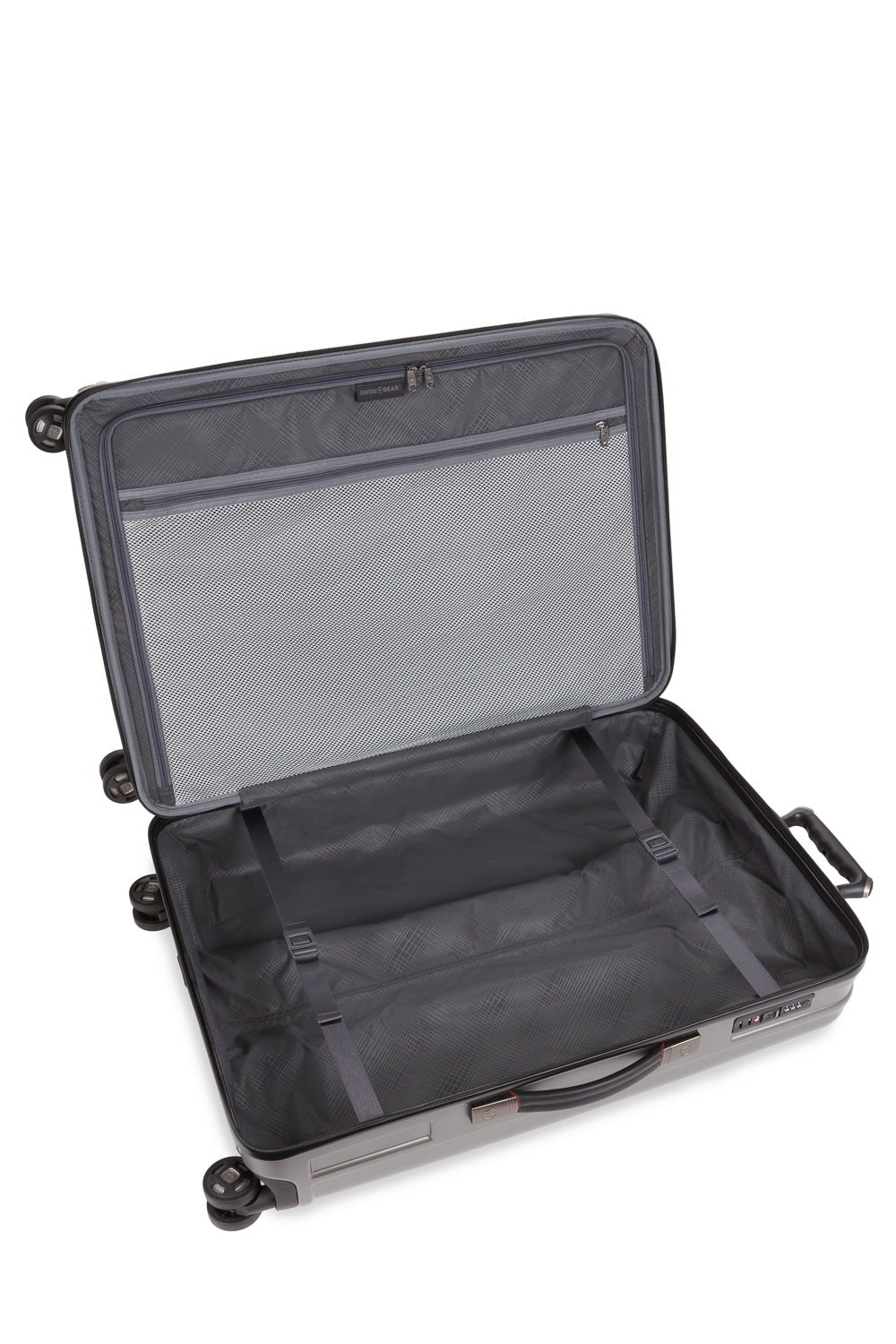SWISSGEAR Ridge Large Checked Spinner - Gun Metal - 07