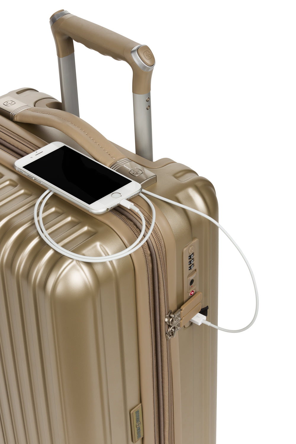 SWISSGEAR Ridge Carry-On Spinner - Gold - 08
