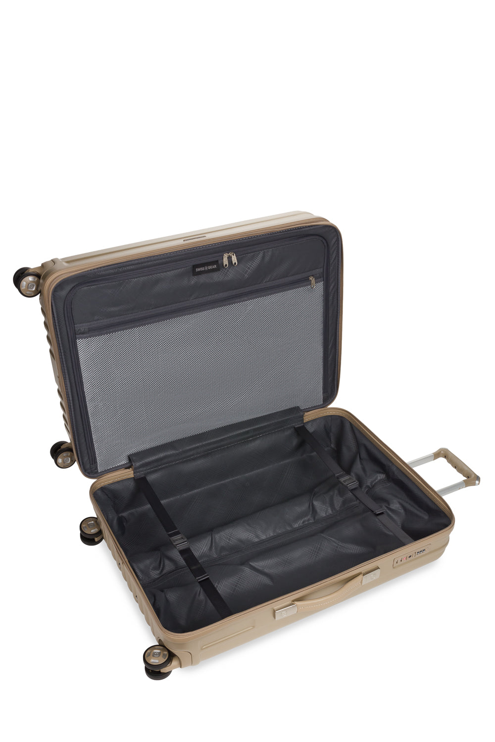 SWISSGEAR Ridge Large Checked Spinner - Sand - 06