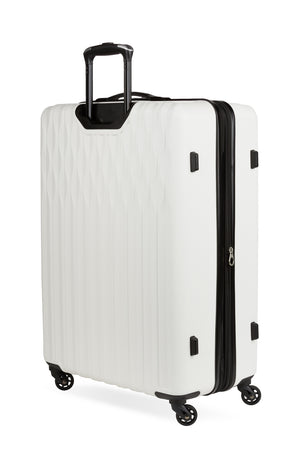 Swissgear 8018 Expandable Hardside Spinner 3pc Luggage Set - Egret - Exterior shell is made from lightweight ABS  