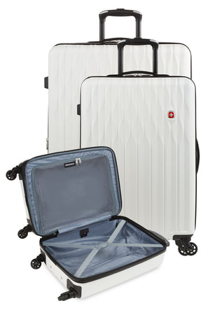 Swissgear 8018 Expandable Hardside Spinner 3pc Luggage Set - Egret