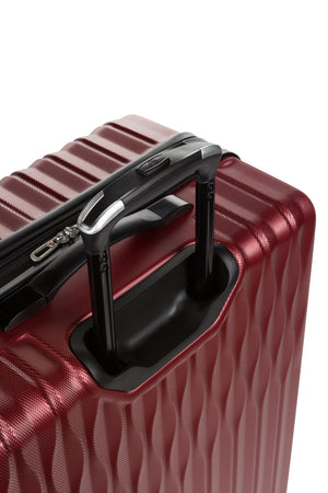 Swissgear 8018 Expandable Hardside Spinner 3pc Luggage Set - Wine Red