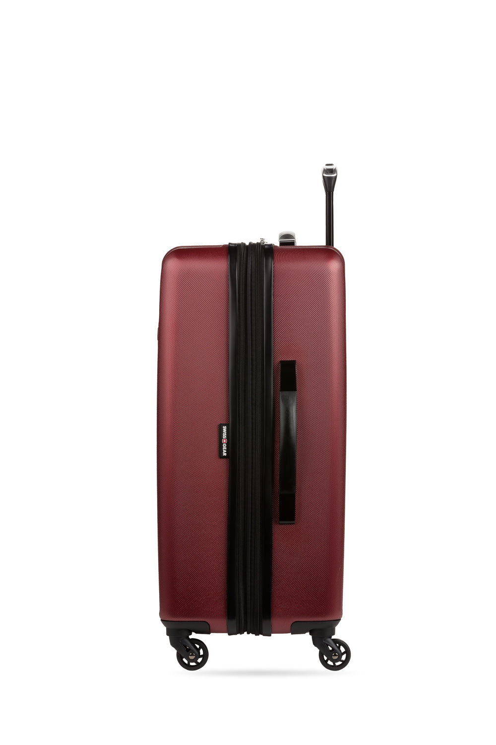 ジャパンレッド SWISSGEAR Wave Medium Checked Spinner in Merlot