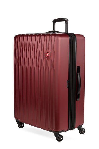 ナロー　XS 赤　レッド　red 22ss SWISSGEAR Wave Large Checked Spinner in Merlot