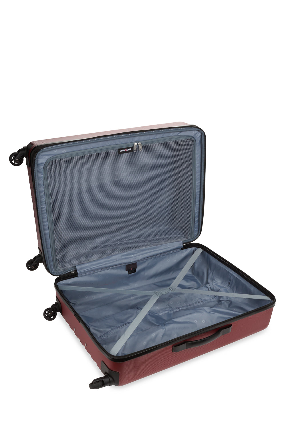 ナロー　XS 赤　レッド　red 22ss SWISSGEAR Wave Large Checked Spinner in Merlot