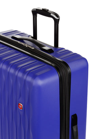 Swissgear 8018 Expandable Hardside Spinner 3pc Luggage Set - Violet Blue