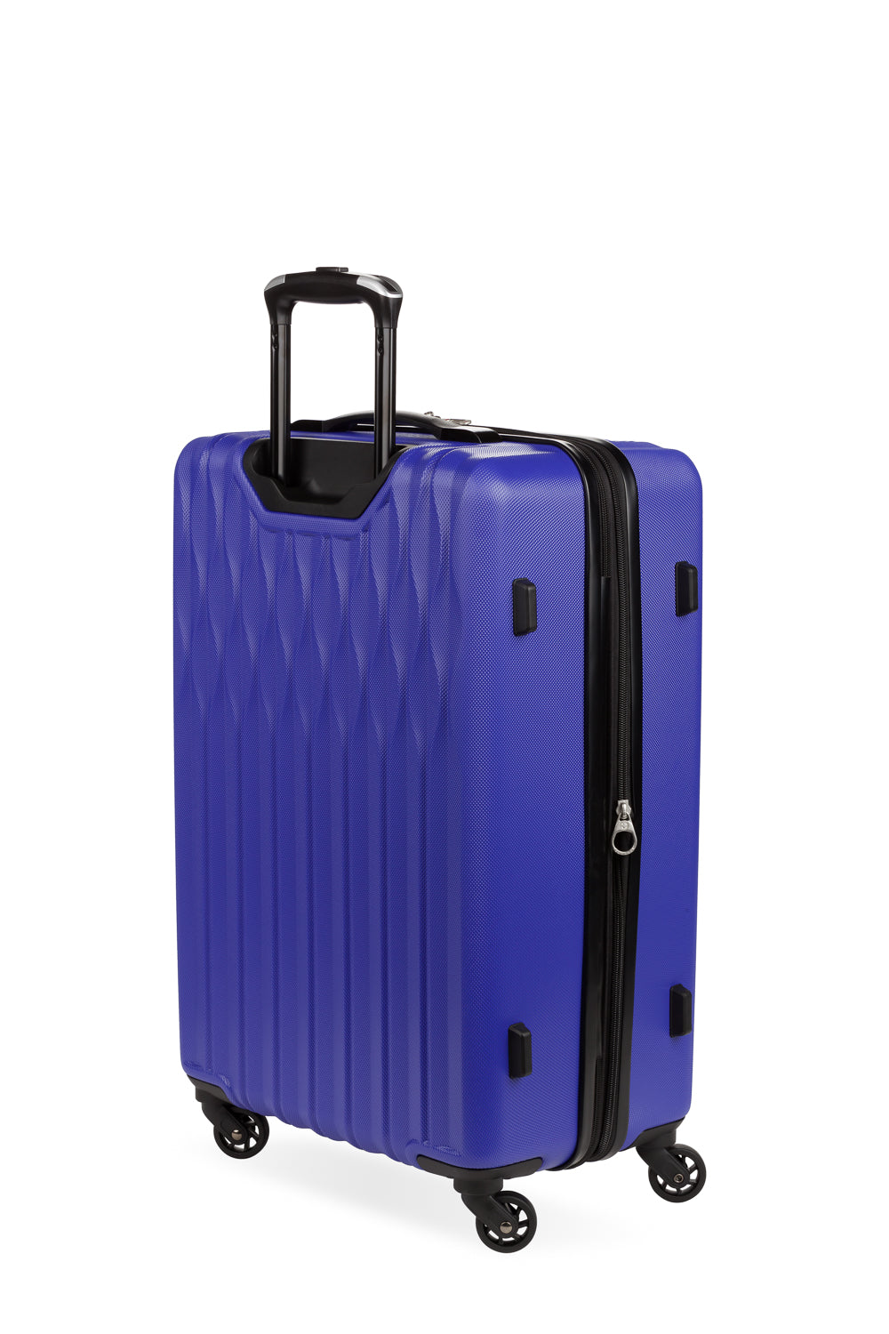 ブルージュ210F SWISSGEAR Wave Medium Checked Spinner in Violet Blue