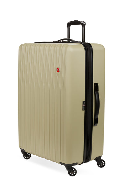 シシクイ　hole s long beige SWISSGEAR Wave Large Checked Spinner in Light Sand