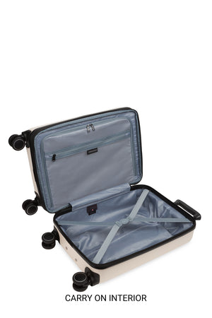 Swissgear 8020 Expandable Hardside Spinner 3pc Luggage Set - Cream
