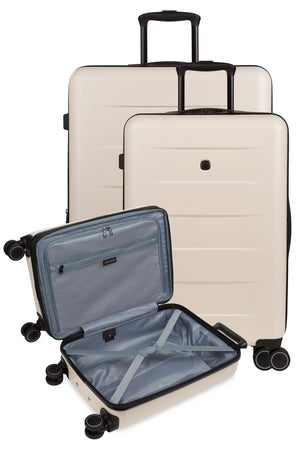 Swissgear 8020 Expandable Hardside Spinner 3pc Luggage Set - Cream