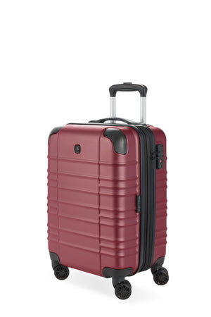 SWISSGEAR 8027 19” Expandable Carry On Hardside Spinner Luggage - Burgundy