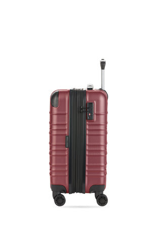 SWISSGEAR 8027 19” Expandable Carry On Hardside Spinner Luggage - Burgundy