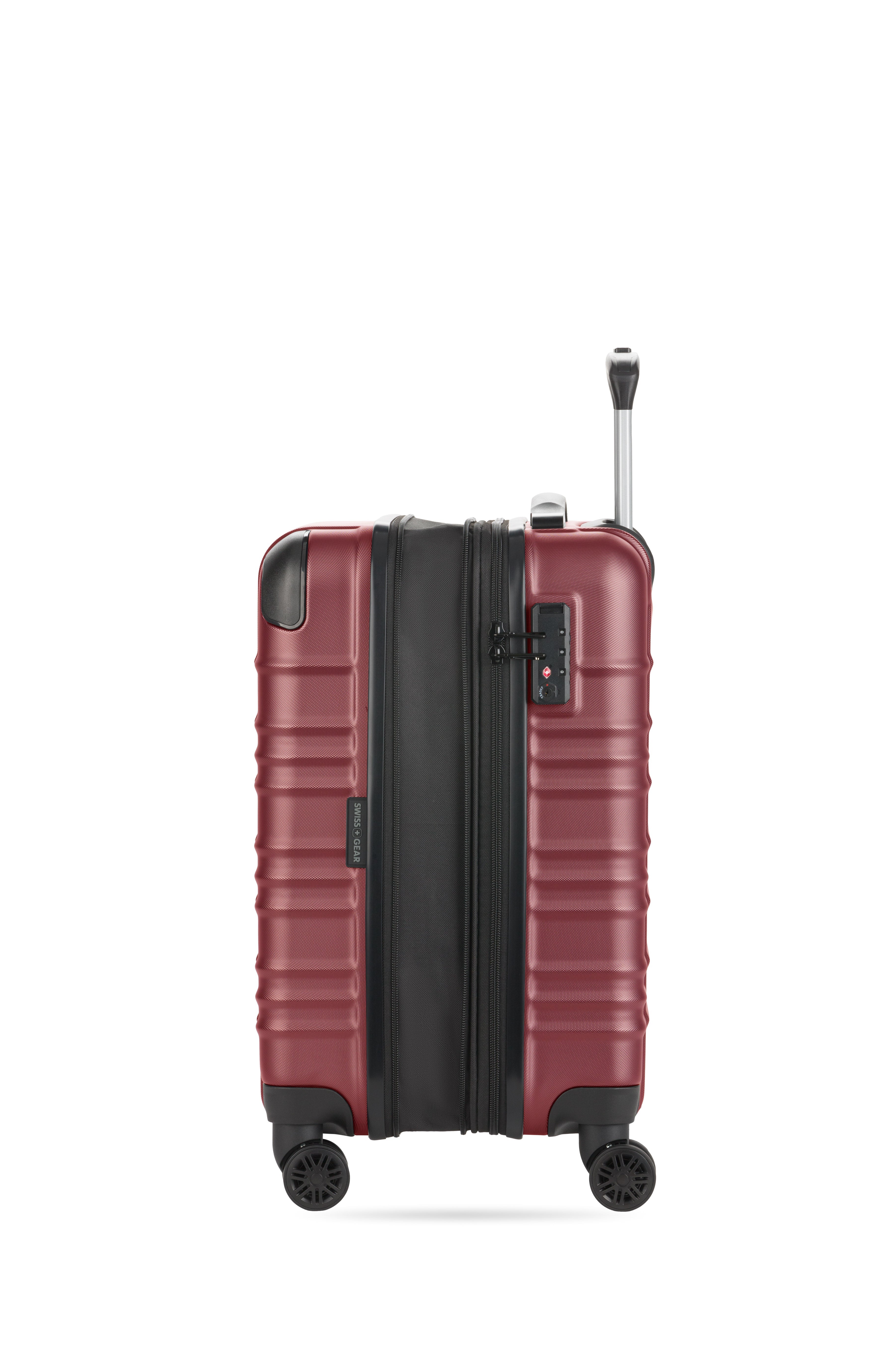 SWISSGEAR Cascade II Carry-On Spinner - Burgundy - 06