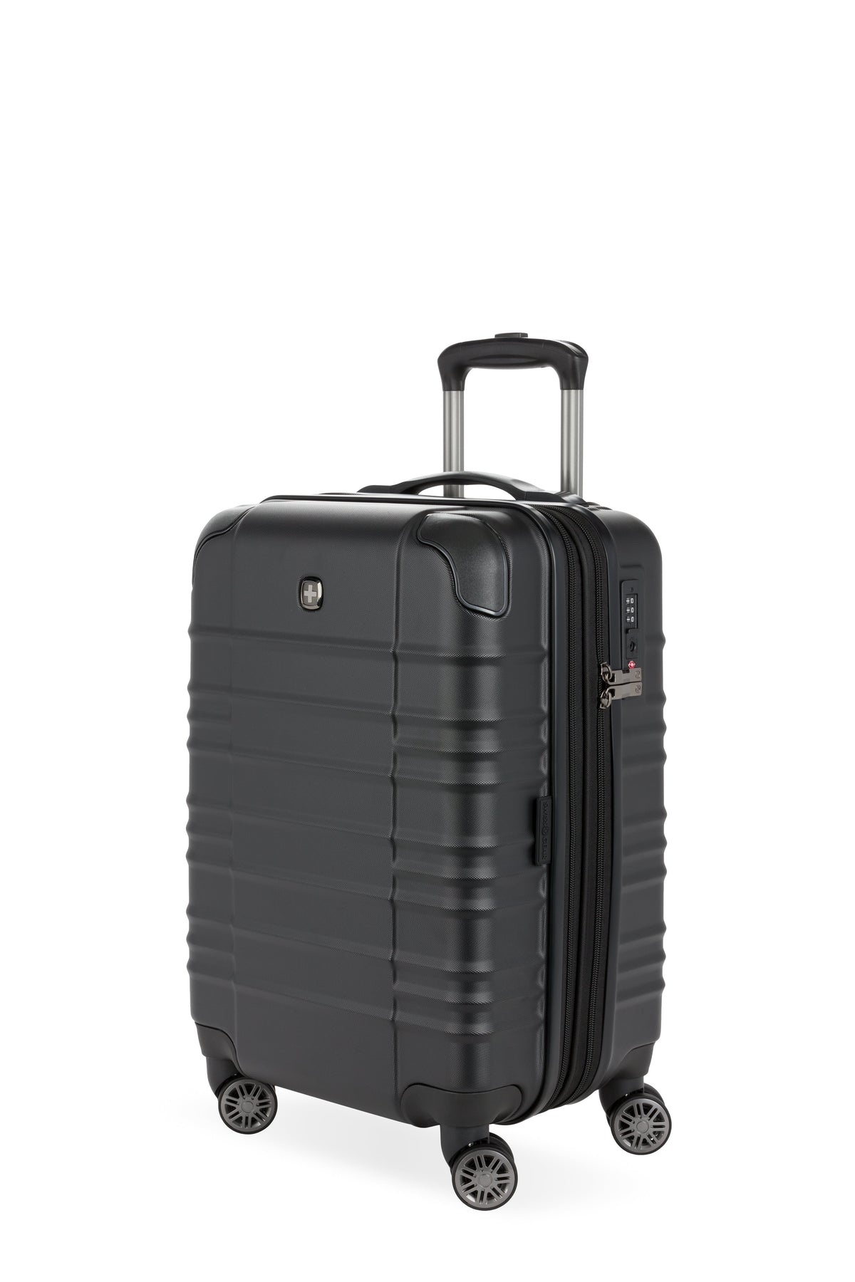 SWISSGEAR Cascade II Carry-On Spinner - Black - 01
