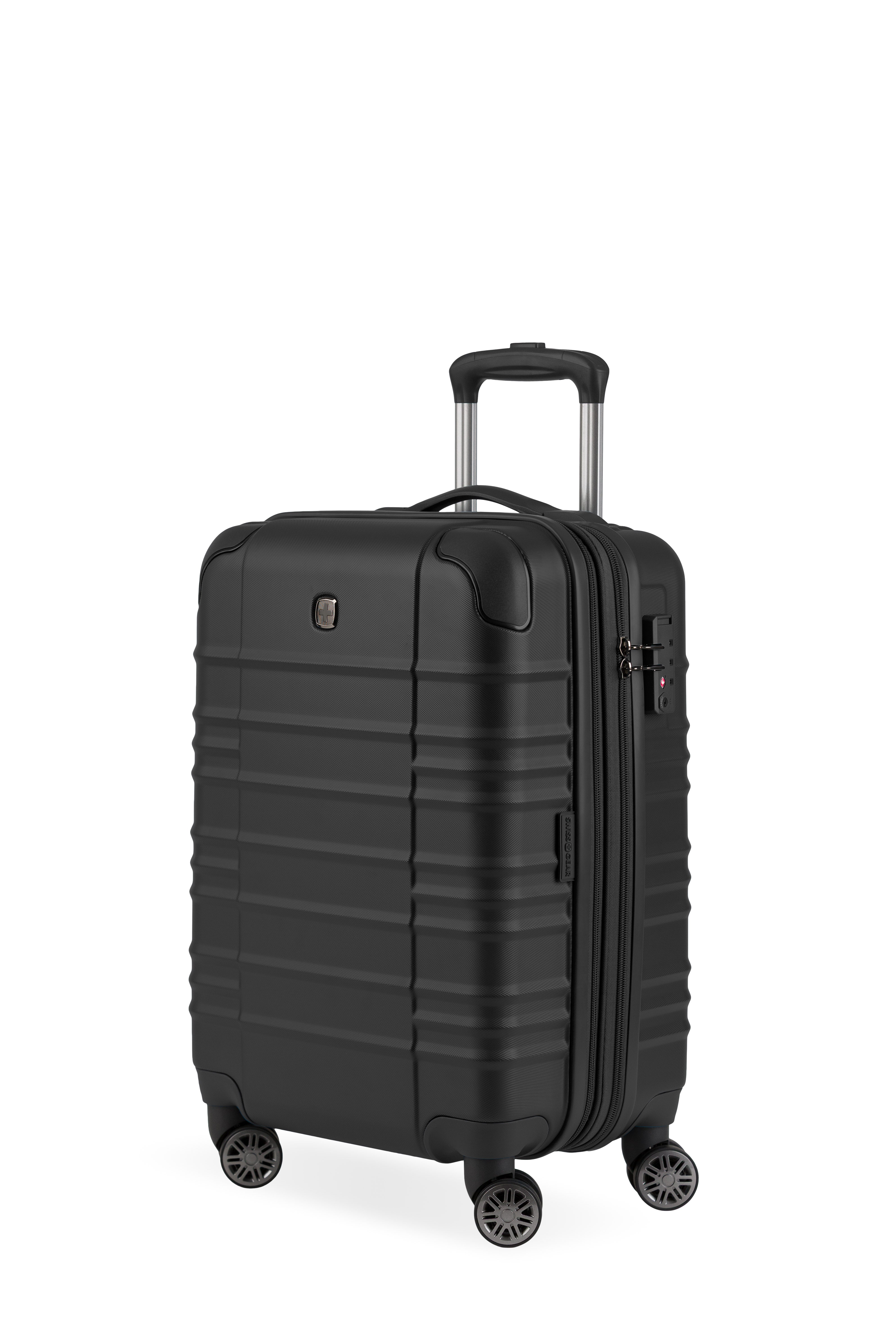 SWISSGEAR Cascade II Carry-On Spinner - Black - LE - 01