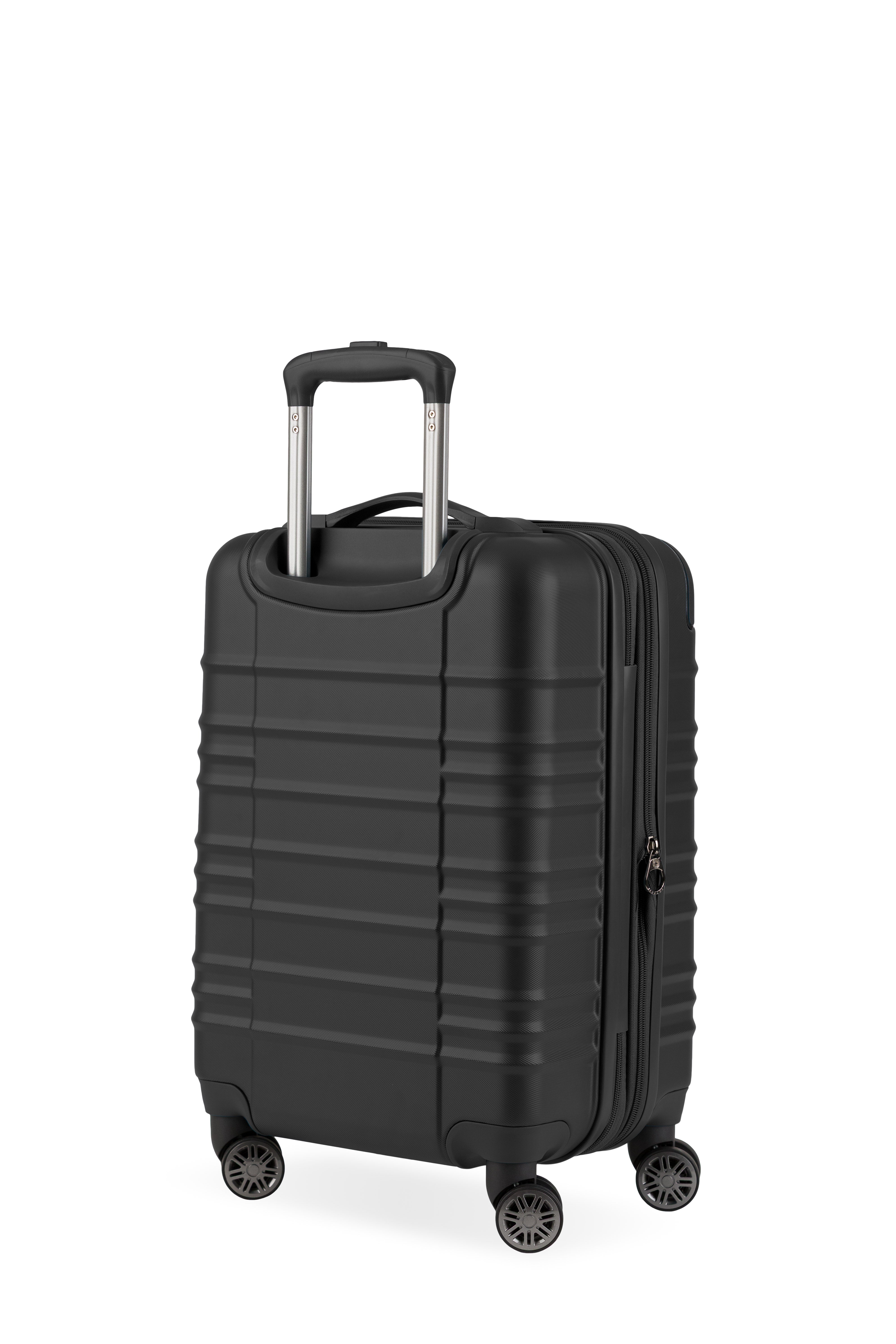 SWISSGEAR Cascade II Carry-On Spinner - Black - LE - 02
