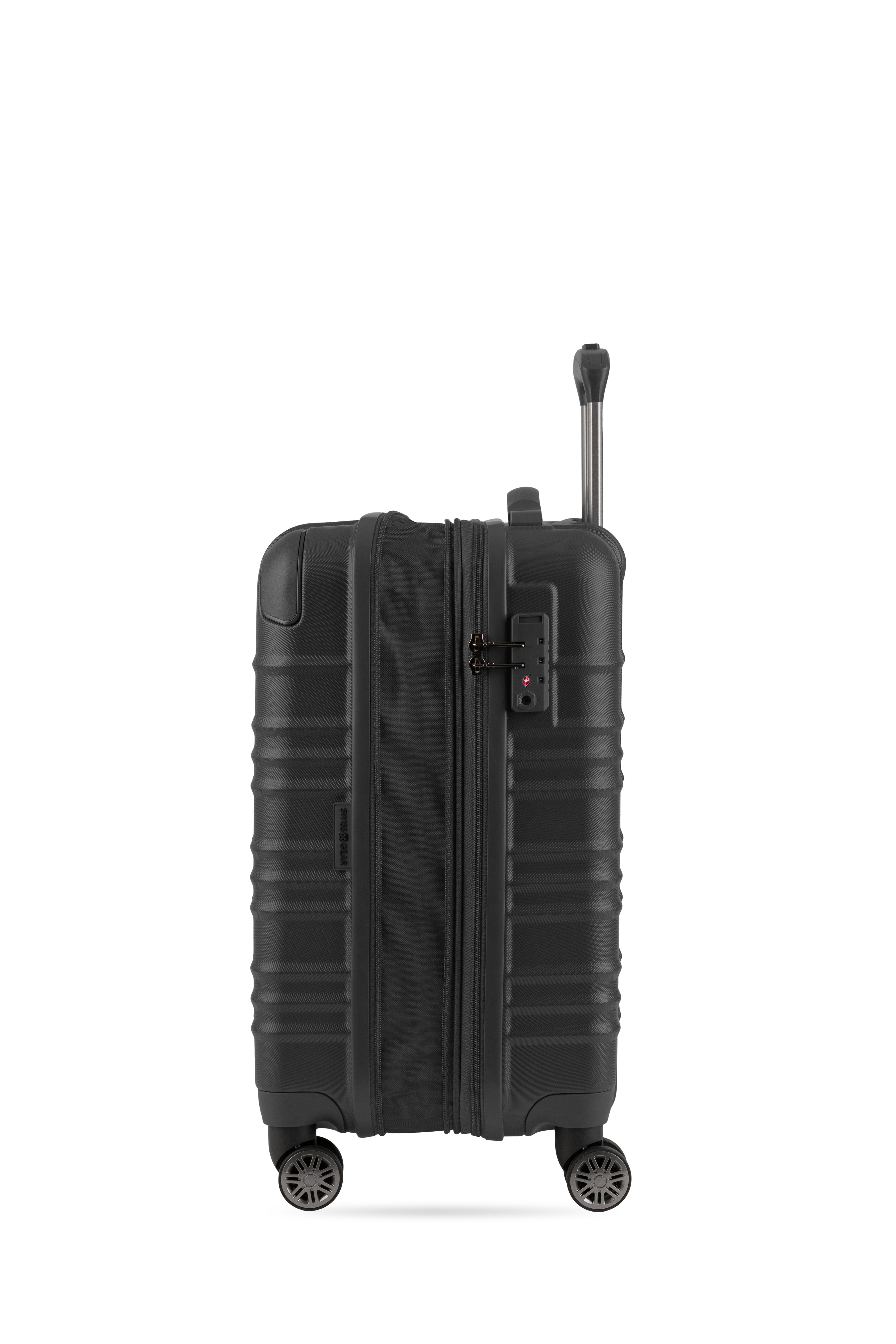 SWISSGEAR Cascade II Carry-On Spinner - Black - LE - 07