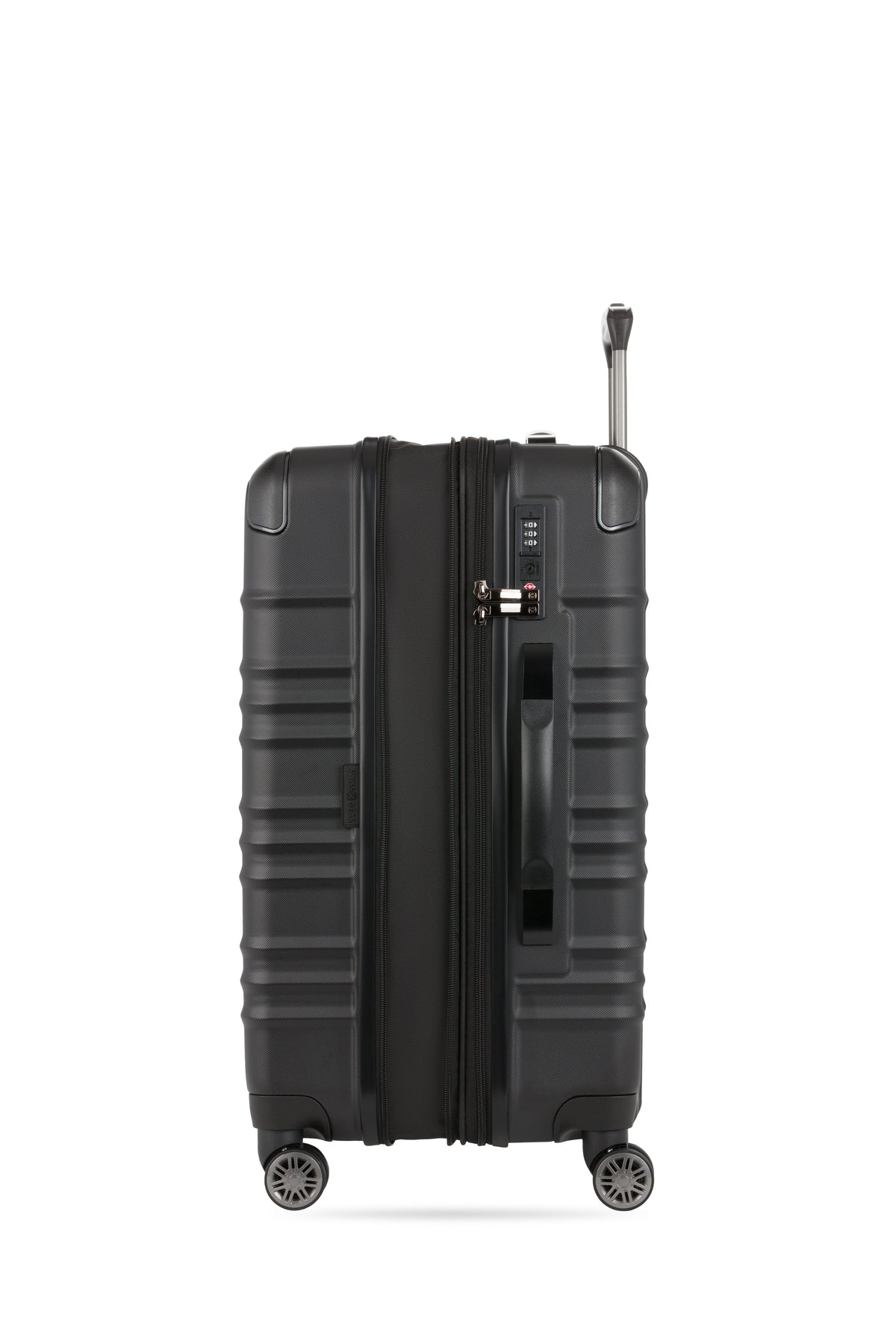 SWISSGEAR Cascade II Medium Checked Spinner - Black - 06