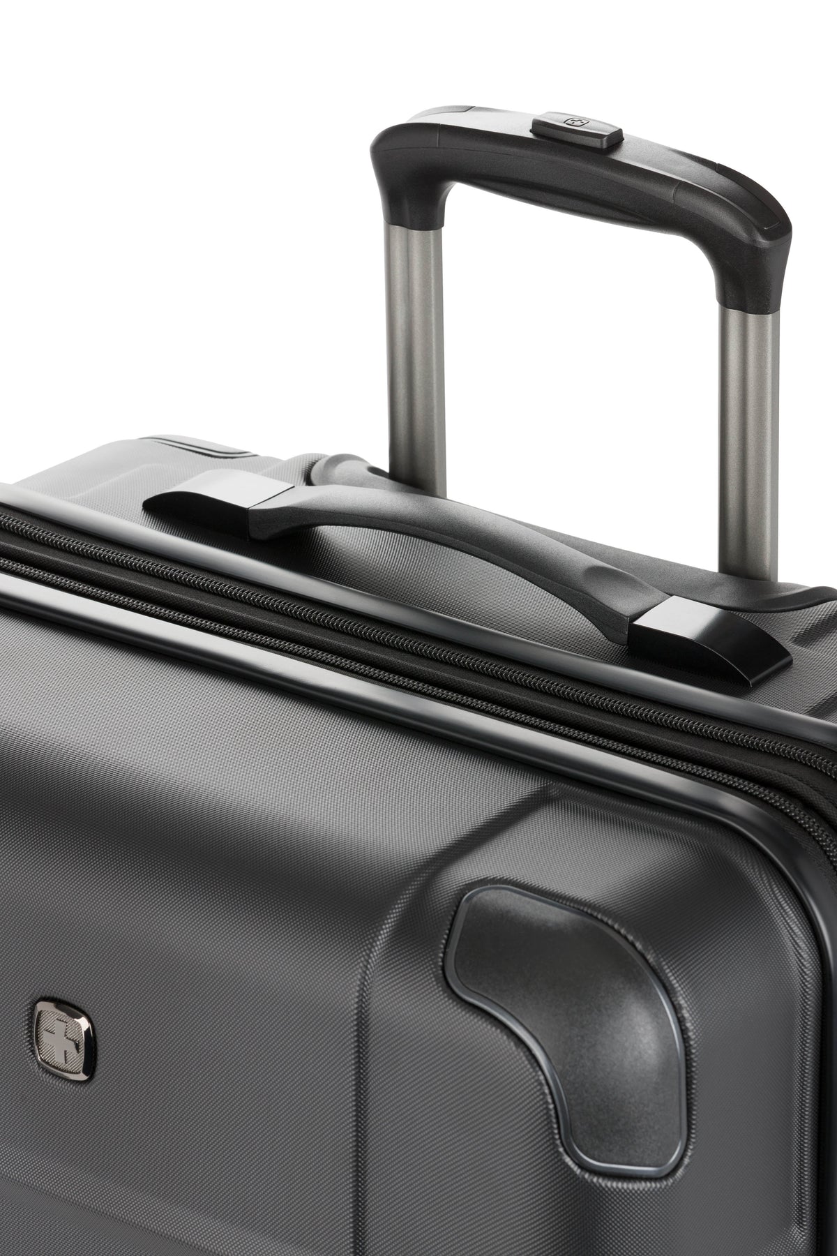 SWISSGEAR Cascade II Medium Checked Spinner - Black - 11
