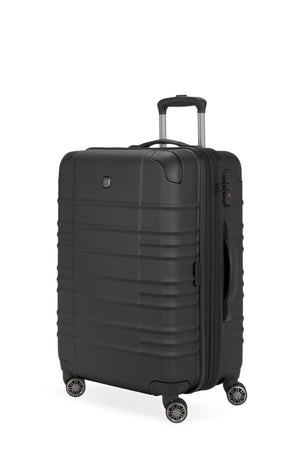 SWISSGEAR Cascade II Medium Checked Spinner in Limited Edition Black