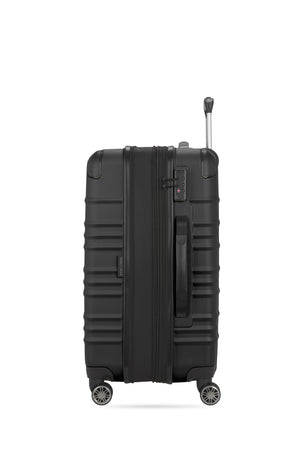 SWISSGEAR Cascade II Medium Checked Spinner in Limited Edition Black