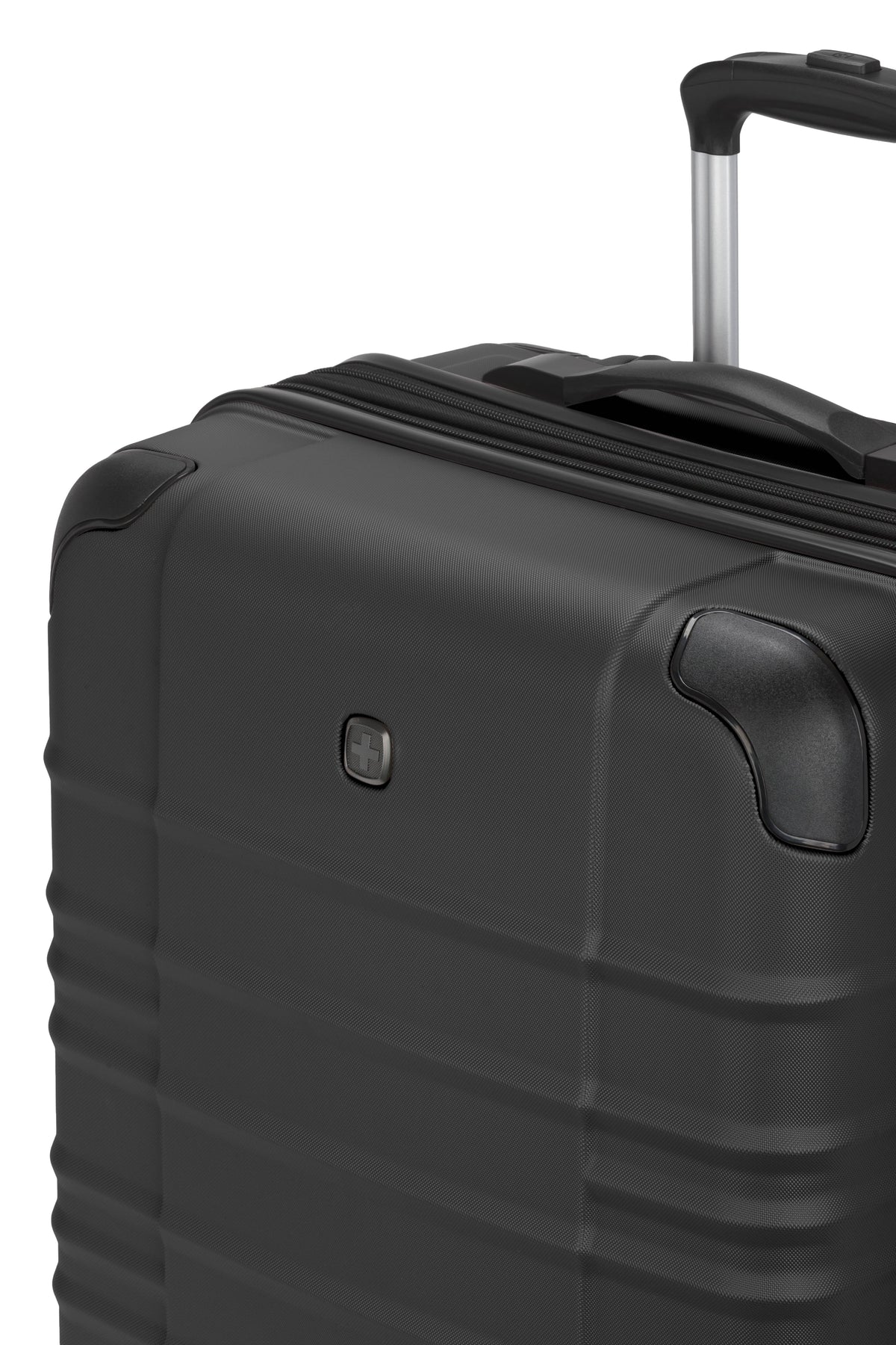SWISSGEAR Cascade II Medium Checked Spinner - Black - LE - 13